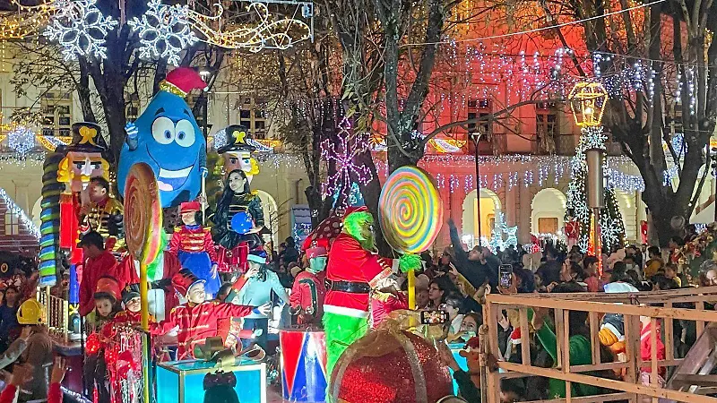 desfile navideño